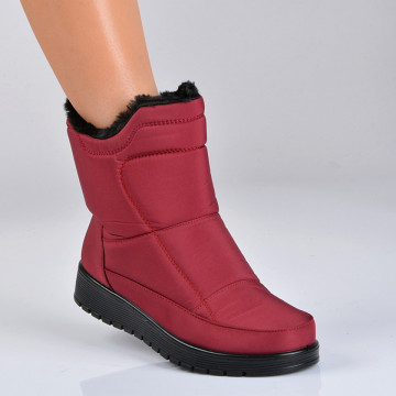 Cizme Dama Imblanite Many 3 Bordo- Need 4 Shoes