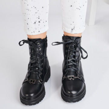 Ghete Dama Casual Debra Negre-Need 4 Shoes