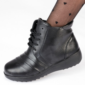 Ghete Dama Imblanite Hilda 8 Negre- Need 4 Shoes