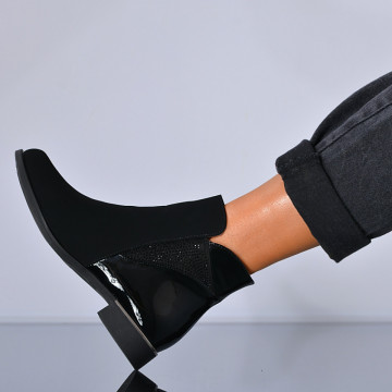 Ghete Dama Imblanite Kunio 2 Negre - Need 4 Shoes