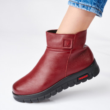 Ghete Dama Imblanite Maroc 17 Bordo- Need 4 Shoes