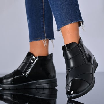 Ghete Dama Imblanite Marvina 3 Negre - Need 4 Shoes