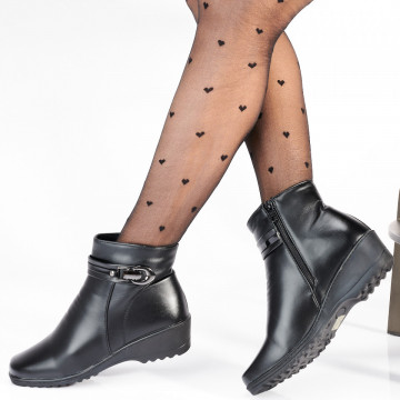 Ghete Dama Imblanite Noni 11 Negre - Need 4 Shoes