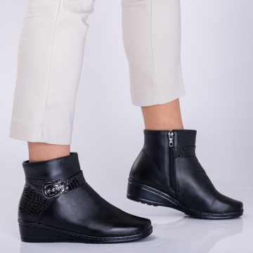 Ghete Dama Imblanite Noni 8 Negre - Need 4 Shoes