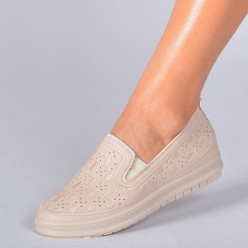 Pantofi Casual Dama Aniela 6 Bej- Need 4 Shoes