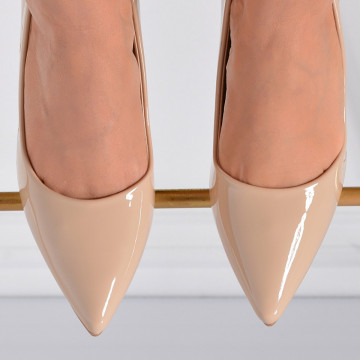 Pantofi Cu Toc Dama Anda 2 Bej- Need 4 Shoes