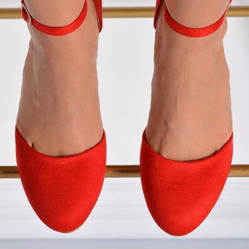 Pantofi Cu Toc Dama Doina   Rosii- Need 4 Shoes