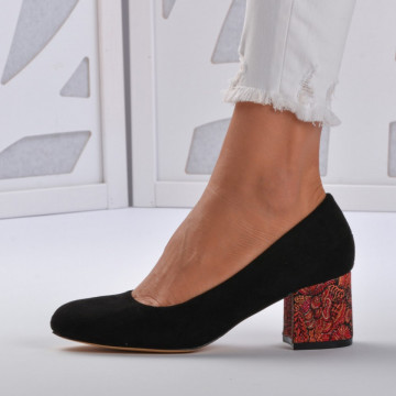 Pantofi Cu Toc Dama Pippa Negri - Need 4 Shoes