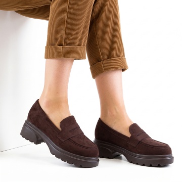 Pantofi Dama Casual Minerva Maro