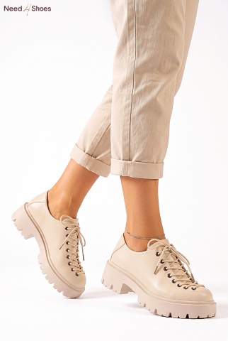 Pantofi Dama Casual Mirana Bej