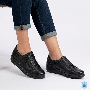 Pantofi Dama Piele Naturala Audrey 2 Negri