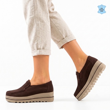 Pantofi Dama Piele Naturala Ibo Maro