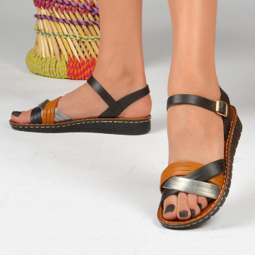 Sandale Dama Obi Negre - Need 4 Shoes