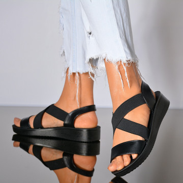 Sandale Dama Terezia 2 Negre- Need 4 Shoes