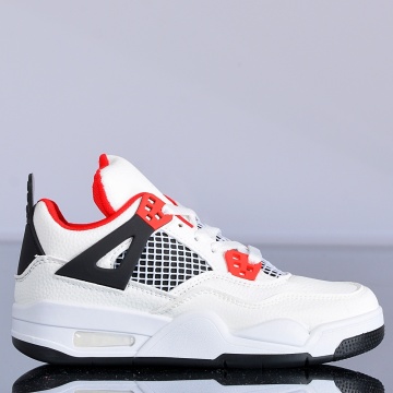 Adidasi Dama Max Alb/Rosu- Need 4 Shoes
