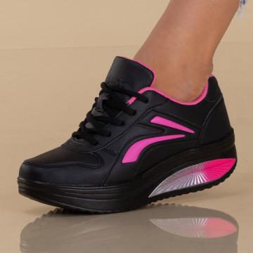 Adidasi dama Zena 5 Negru/Roz - Need 4 Shoes