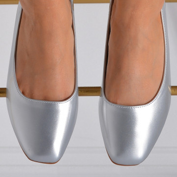 Balerini Dama Alice Argintii- Need 4 Shoes