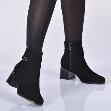 Botine Cristall 2 Negre