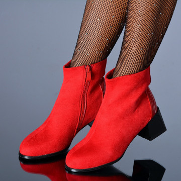 Botine Dionis Rosii-Need 4 Shoes