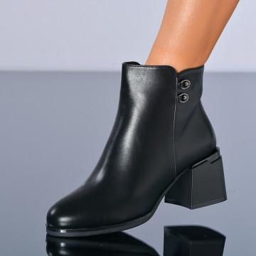 Botine Elexa Negre