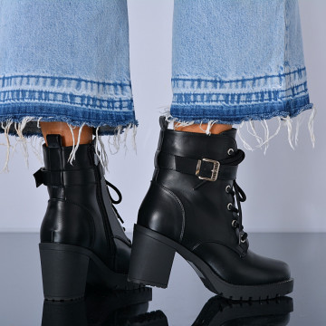 Botine Georgina Negre - Need 4 Shoes