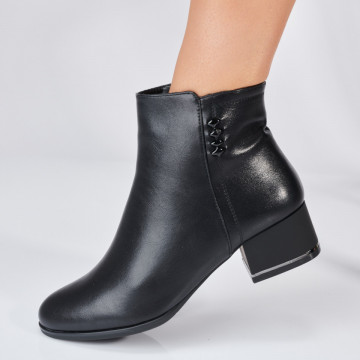 Botine Monica Negre-Need 4 Shoes