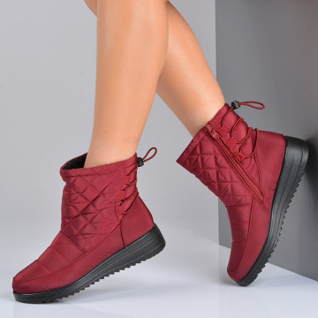 Cizme Dama Imblanite Angus Bordo- Need 4 Shoes
