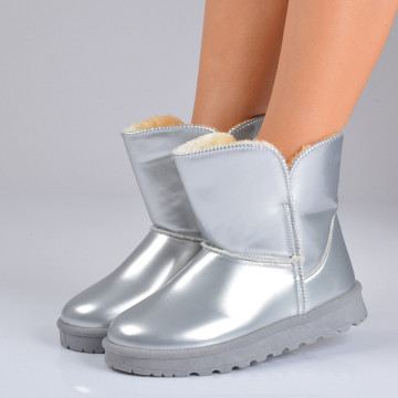 Cizme Dama Imblanite Clementina Argintii- Need 4 Shoes