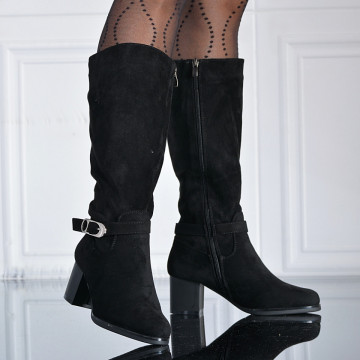 Cizme Dama Imblanite Odell Negre - Need 4 Shoes
