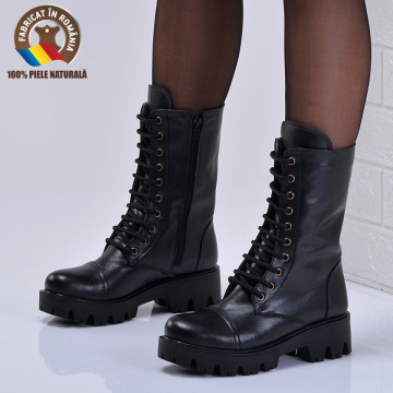 Cizme Dama Piele Naturala Maryn 2 Negre-Need 4 Shoes