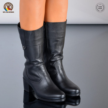 Cizme Dama Piele Naturala Sabina 2 Negre-Need 4 Shoes