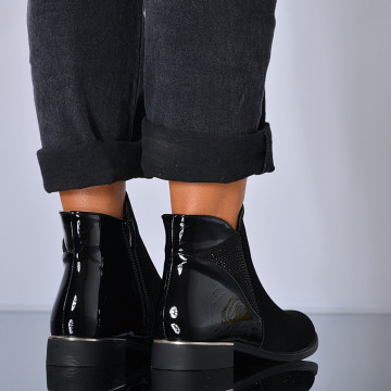 Ghete Dama Imblanite Kunio 2 Negre - Need 4 Shoes