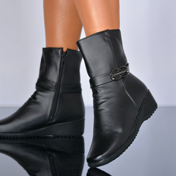 Ghete Dama Imblanite Madalina 2 Negre- Need 4 Shoes