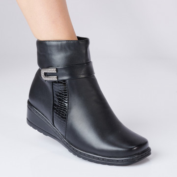 Ghete dama imblanite Noni 16 Negre - Need 4 Shoes