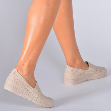 Pantofi Casual Dama Aniela 5 Bej- Need 4 Shoes