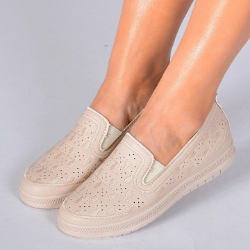 Pantofi Casual Dama Aniela 6 Bej- Need 4 Shoes