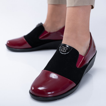 Pantofi Casual Dama Briana Bordo- Need 4 Shoes