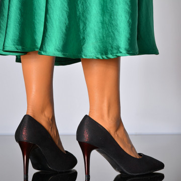 Pantofi Cu Toc Dama Elysa Bordo- Need 4 Shoes