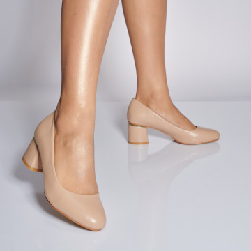 Pantofi Cu Toc Dama Gizel Kaki- Need 4 Shoes