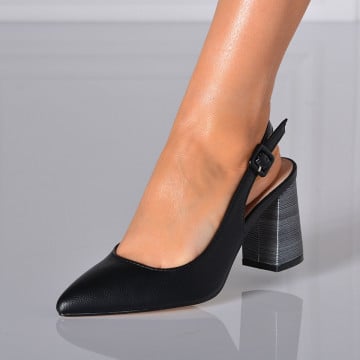 Pantofi Cu Toc Dama Lorin Negri - Need 4 Shoes