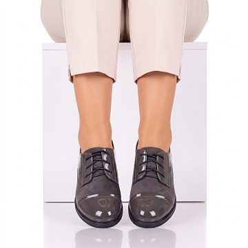 Pantofi Dama Casual Cecil Gri