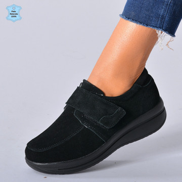 Pantofi Dama Piele Naturala Sarah 2 Negri - Need 4 Shoes