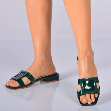 Papuci Cu Toc Abby Verzi- Need 4 Shoes