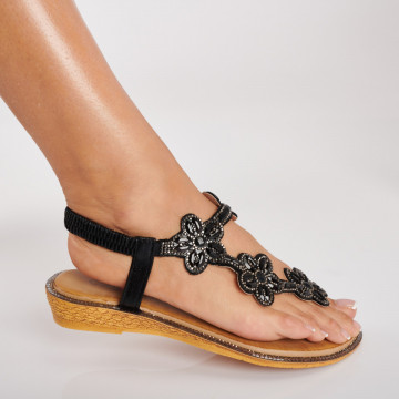 Sandale Dama Adria Negre- Need 4 Shoes