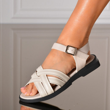 Sandale Dama Vica Bej- Need 4 Shoes