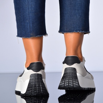 Adidasi Dama Indy Alb/Negru- Need 4 Shoes