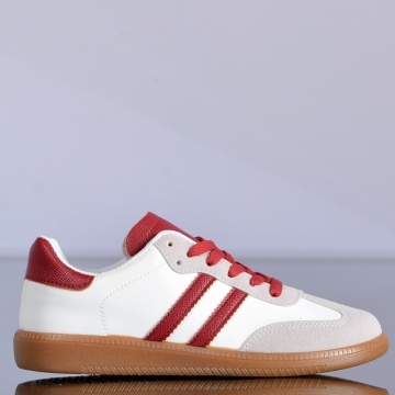 Adidasi Dama Simba Alb/Rosu- Need 4 Shoes