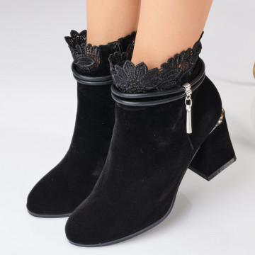 Botine Carmela Negre-Need 4 Shoes