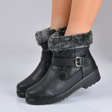 Cizme Dama Imblanite Nevin 2 Negre - Need 4 Shoes