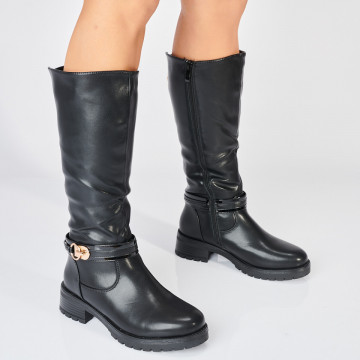 Cizme Dama Imblanite Ryu  Negre - Need 4 Shoes